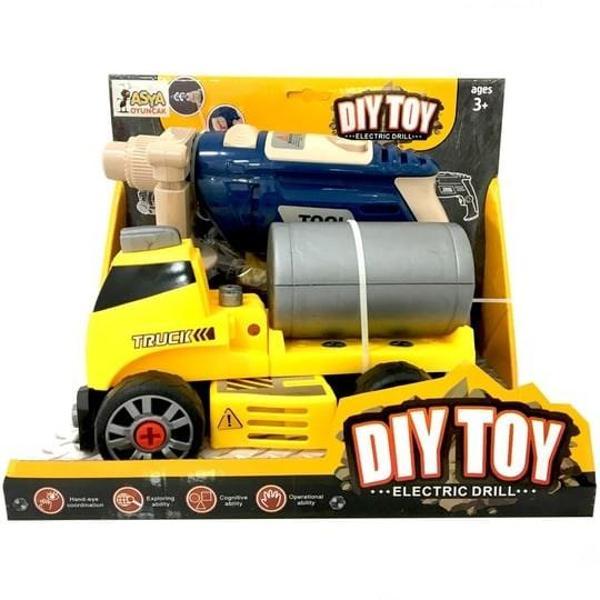 Dıy Toy Pilli Matkaplı Sök Tak İnşaat Araçları 0513 - Image 1