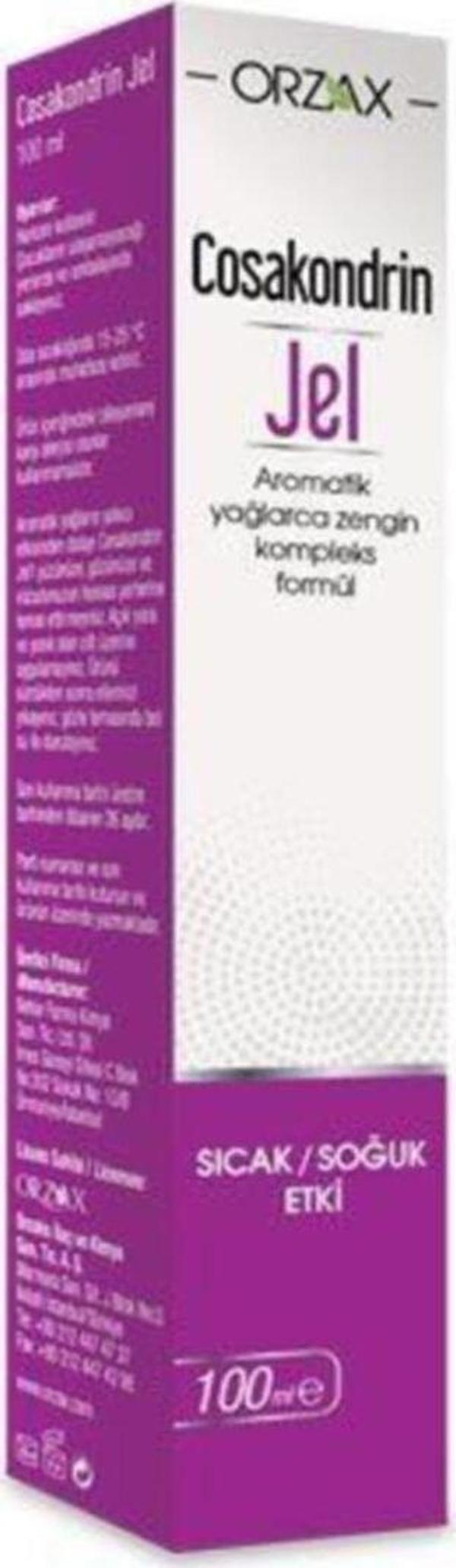 Orzax Cosakondrin Jel 100ml - Image 1