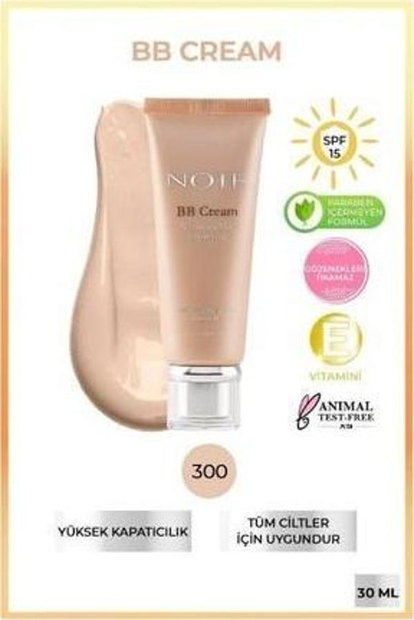 Note BB Cream Fondöten 300 Light Beige - Image 1
