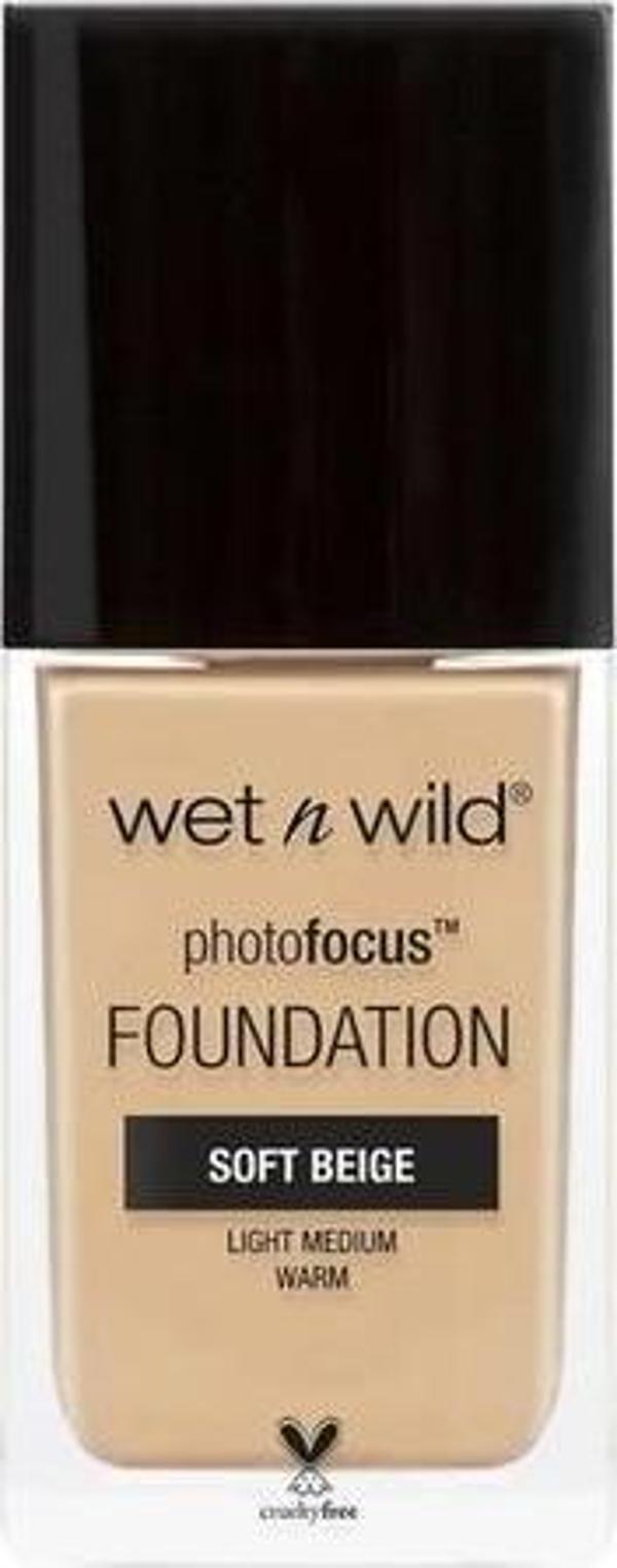 wet n wild Photo Focus Foundation Fondöten Soft Beige - Image 1