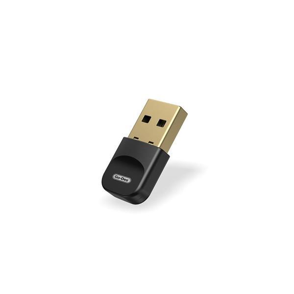 Go-Des Gd-Bt117 Usb Bluetooth Wireless Adaptör Siyah - Image 1