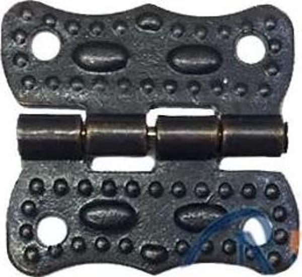 Papatya Menteşe - Küçük 20x20 Mm, Antik, 1 Adet - Image 1