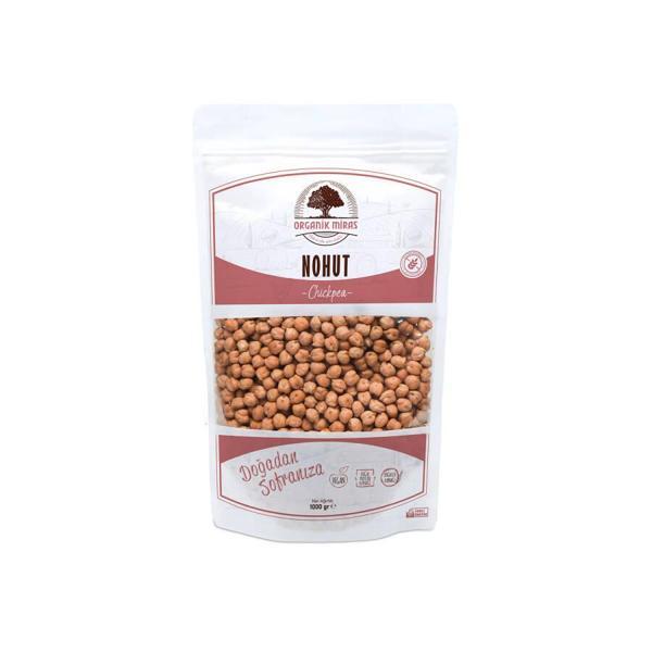 Organik Miras Nohut 1kg - Image 1