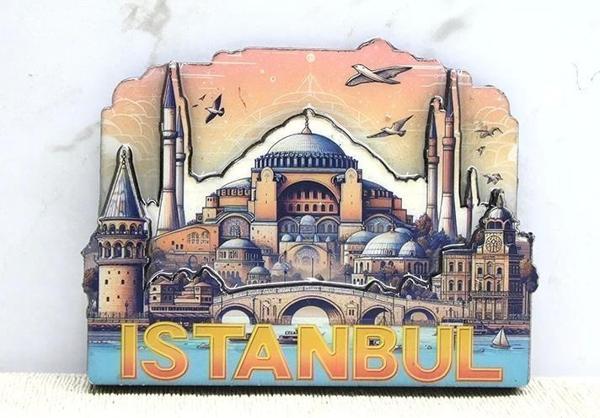 Ahşap İstanbul Temalı Magnet Alk4364 - Image 1