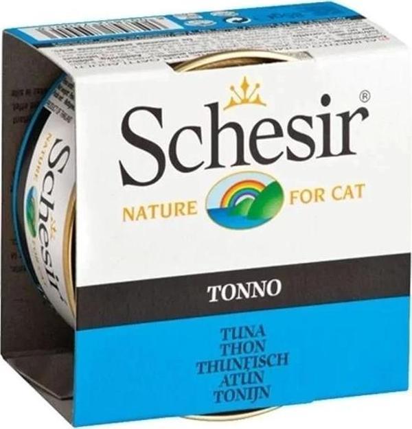 Schesir Ton Balıklı Jöleli Konserve Kedi Maması 85 Gr - Image 1