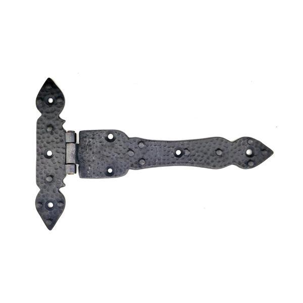 Antika Tarz Dekoratif Pirinç Kuyruklu Düğmeli Menteşe No3 - 155x240 Mm, Oksit - Image 1