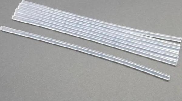 8x300mm Şeffaf İnce Çubuk Silikon 1kg - Tamirat Ve Sızdırmazlık İçin En Kaliteli Silikon - Image 1