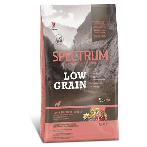 Spectrum Düşük Tahıllı Kuzulu ve Yaban Mersinli Küçük Irk Yavru Köpek Maması 2.5 Kg - Image 1