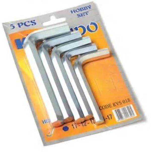Büyük 6 Köşe Alyan Seti 5 Parça - Image 1
