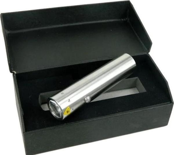 F Bk30 Paslanmaz Metal El Feneri - Pilli, Kutulu, Sellektörlü - Image 1