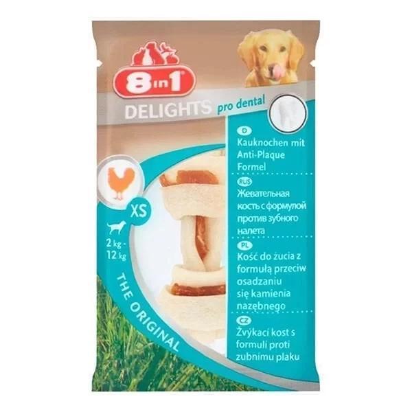 8in1 Delights Dental Köpek Kemik Ödülü Xsmall 12 Gr - Image 1