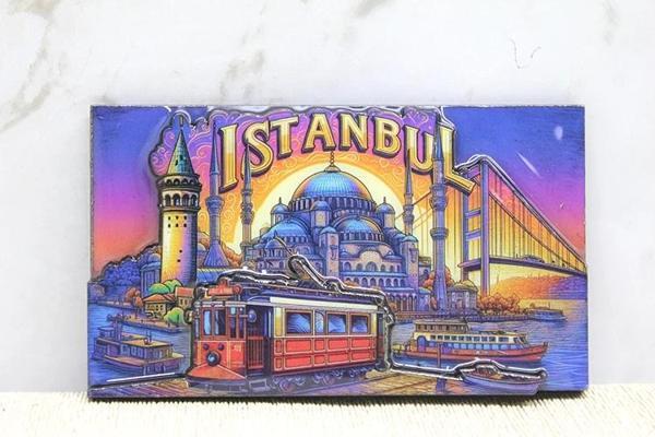 Ahşap İstanbul Temalı Magnet Alk4363 - Image 1