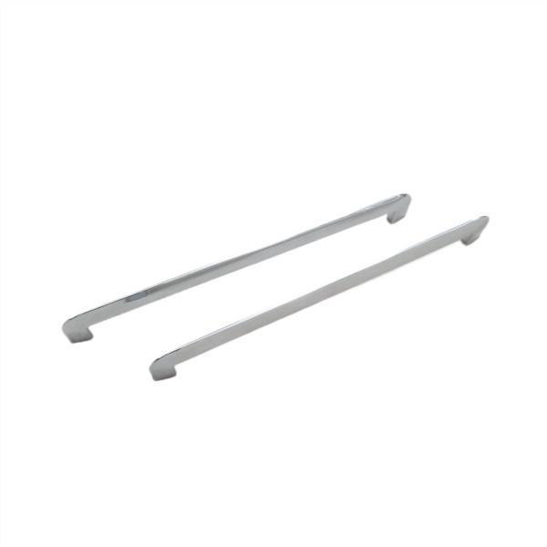 Metal Kulp Diko Krom 224 mm | Dolap Kapak ve Çekmece Kulpu | 10 Adet - Image 1