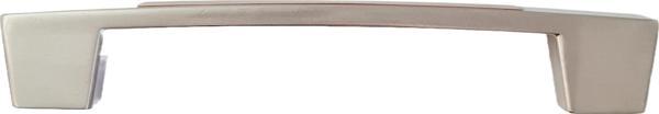 Metal İnox Ardıç 128 mm Kulp | 5 Adet Dolap ve Çekmece Kulbu - Image 1