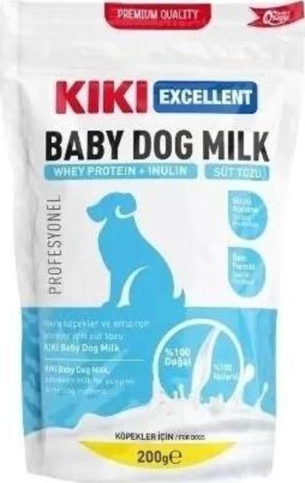 Kiki Excellent Yavru Köpekler için Süt Tozu 200 Gr 1 Adet - Image 1
