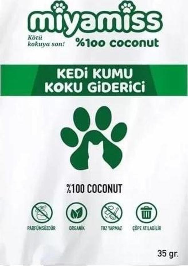 Miyamiss Coconut Kedi Kumu Giderici 35 Gr - Image 1