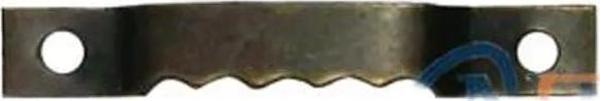 Tablo, Resim, Çerçeve Timsah Askı - Küçük, Antik, 6x40mm, 200 Adet - Image 1