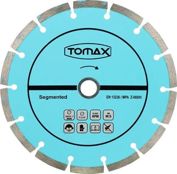 Segmentli Elmas Beton Kesici Disk - 180x2,2x22 - Image 1