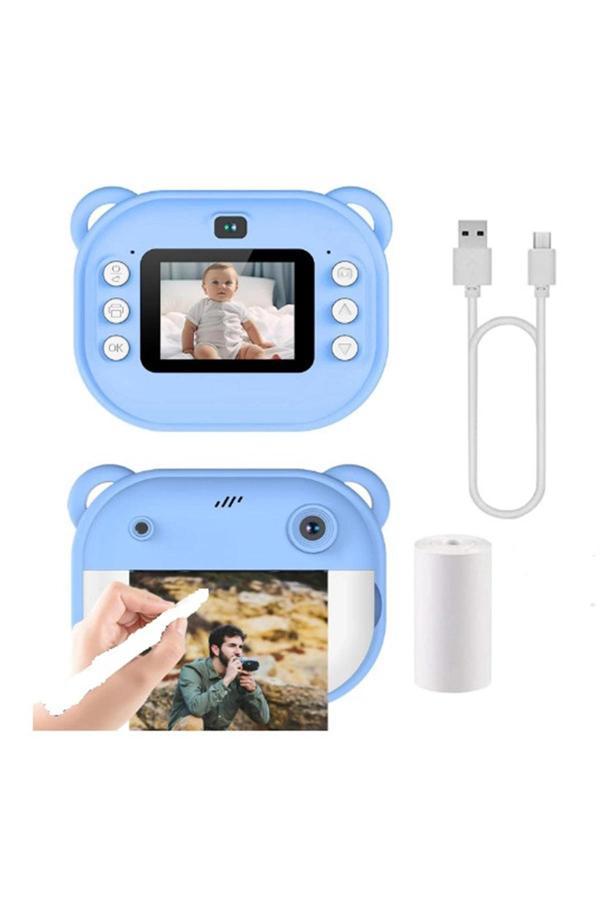 Dijital Video Kayıt Fotoğraf Çocuk Kamerası Anlık Termal Resim Kağıt Baskılı - Image 1