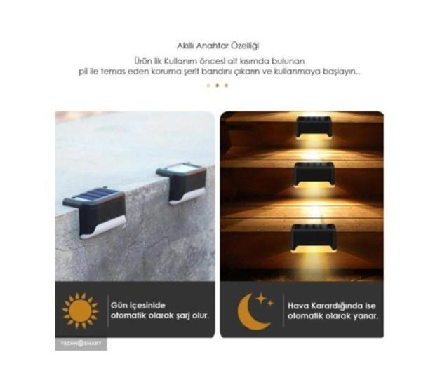 WaterProof Solar Merdiven Lambası - Image 1