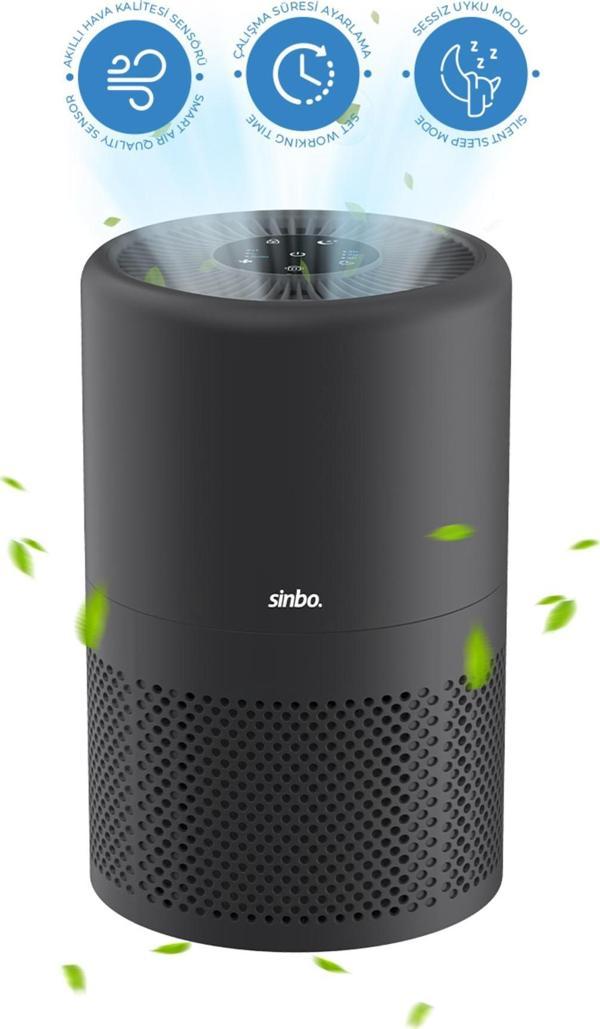 Sinbo SAP-5507 Hava Temizleme Cihazı Siyah - Image 1