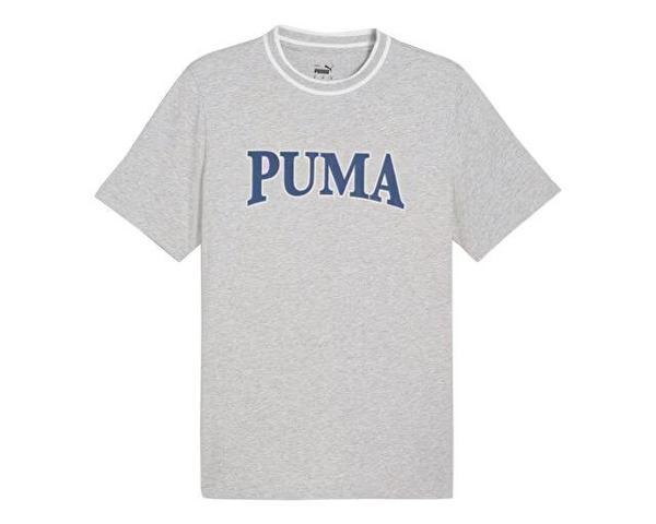 Puma Puma Squad Graphic Tee Erkek Günlük Tişört 67896704 Gri - Image 1