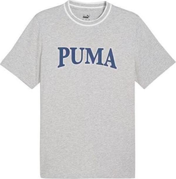 Puma Squad Graphic Tee Erkek Günlük Tişört 67896704 Gri - Image 1