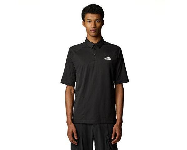 The North Face M Packable Ss Polo Erkek Günlük Polo Yaka Tişört NF0A883KJK31 Siyah - Image 1