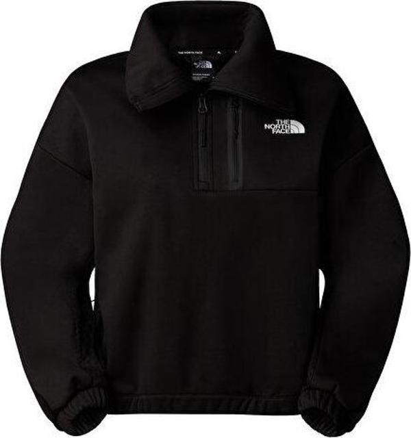 The North Face W Ma Fleece interest 1/4 Zip Kadın Outdoor Sweatshirts NF0A8BFPJK31 Siyah - Image 1