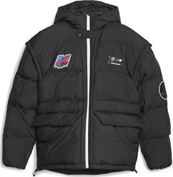 Puma Bmw Mms Statement Race Jkt Erkek Günlük Ceket 62106901 Siyah - Image 1