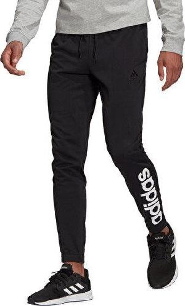 adidas M Lin Sj Te Pt Erkek Antrenman Eşofman Altı GK8827 Siyah - Image 1