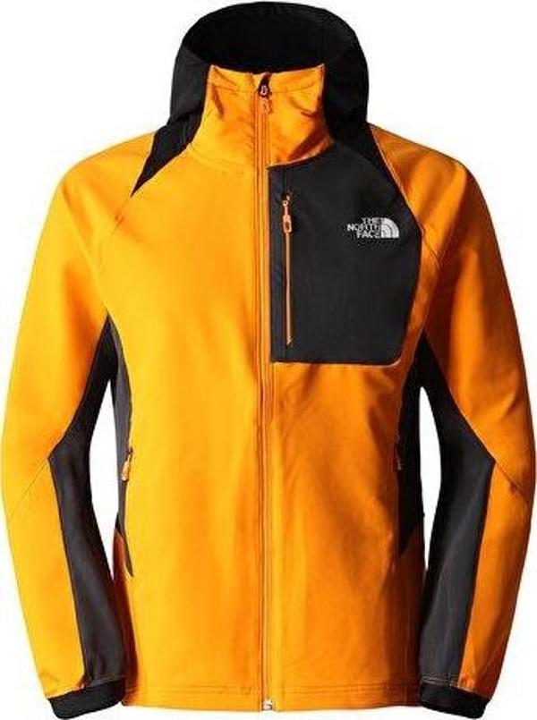 The North Face M Ao Softshell Hoodie Erkek Outdoor Montu NF0A7ZF58V81 Turuncu - Image 1