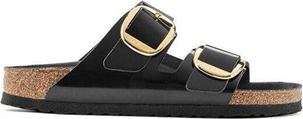 Birkenstock Arizona Big Buckle Nl High Shine Kadın Terliği 1021476-20026 Gri - Image 1