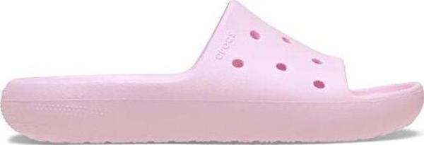 Crocs Classic Slide V2 Kadın Terlik 209401-6ZW Pembe - Image 1