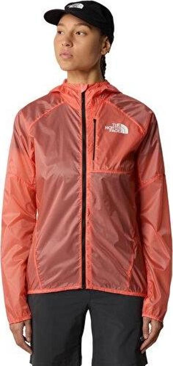 The North Face W Windstream Shell Kadın Ayarlanabilir Outdoor Yağmurluk NF0A87HFGTH1 Kırmızı - Image 1