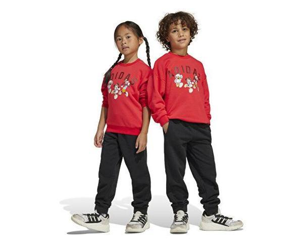 Adidas Lk Dy Mm Swtjog Çocuk Günlük Eşofman Takımı JN6101 Kırmızı - Image 1