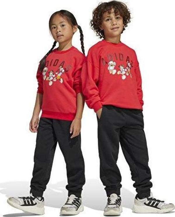 Adidas Lk Dy Mm Swtjog Çocuk Günlük Eşofman Takımı JN6101 Kırmızı - Image 1