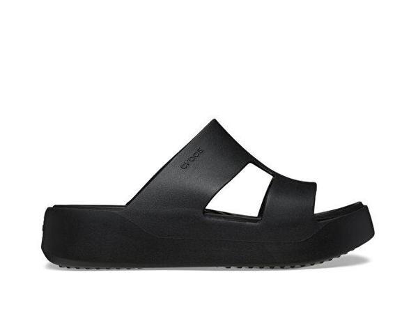 Crocs Getaway Platform H-Strap Kadın Günlük Terlik 209409-001 Siyah - Image 1