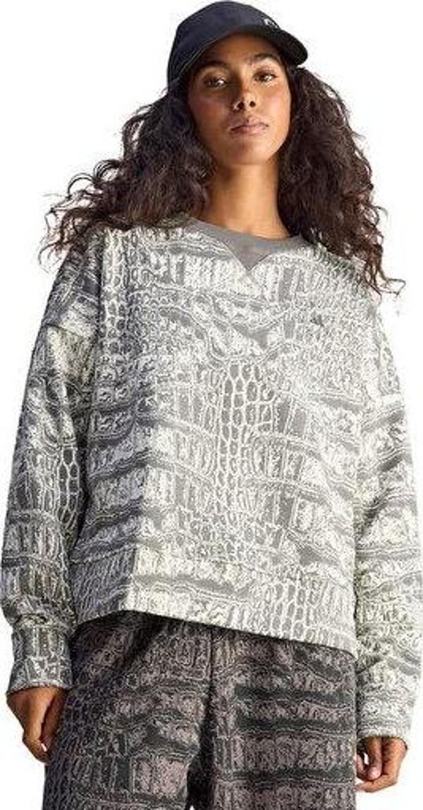 adidas By Stella Mccartney Loose Ss P Kadın Günlük Sweatshirt JW4648 Mor - Image 1