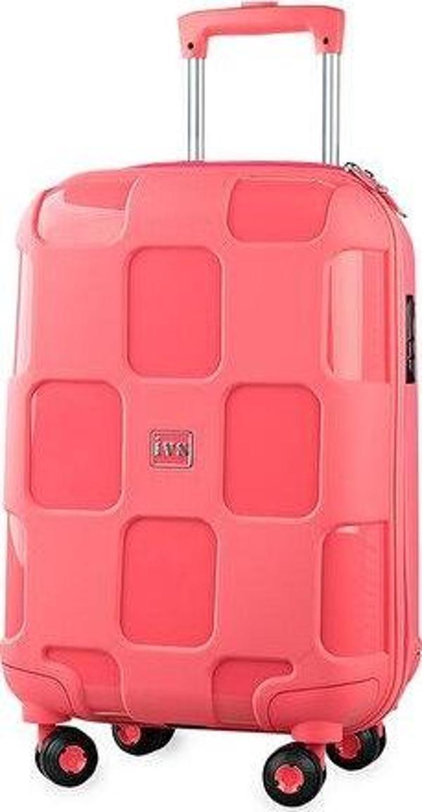 Ivs Fusya Kare Orta Boy Orta Boy Seyahat Çantası PP4040-610-M Pembe - Image 1