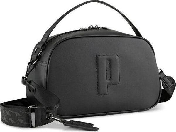 Puma Sense Small Grip Bag Omuz Çantası-En: 30 cm, Boy: 18 cm, Derinlik: 12 cm 09127601 Siyah - Image 1