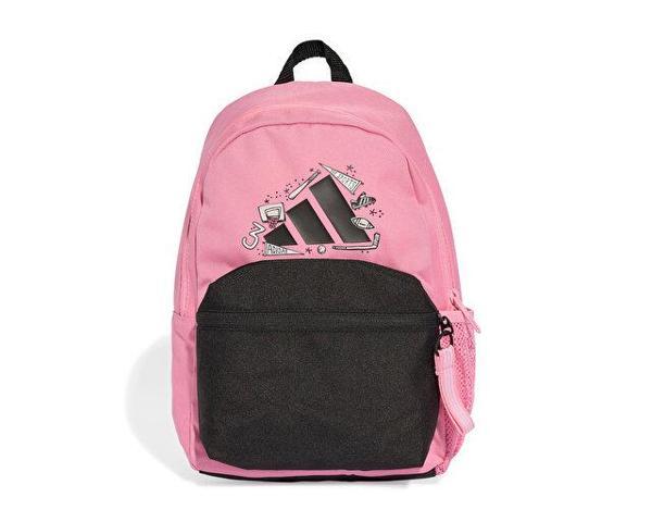 adidas Lk Doodle Bpk Sırt Çantası-En: 25 cm, Boy: 34 cm, Derinlik: 11 cm JW5193 Pembe - Image 1