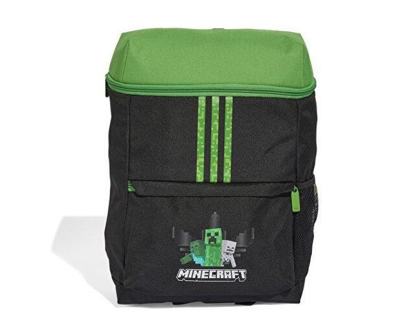 adidas Mınecraft T Bp Sırt Çantası-En: 30 cm, Boy: 40 cm, Derinlik: 14 cm JW2943 Siyah - Image 1