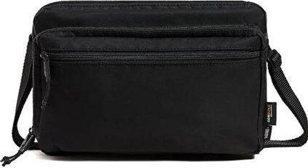 Vans Bail Convertıble Cross Body Omuz Çantası-En: 27,9 cm, Boy: 18,4 cm, Derinlik: 6,4 cm VN000MP4BLK1 Siyah - Image 1