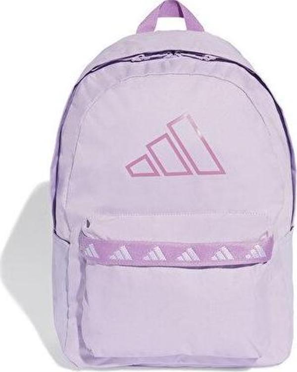 adidas Cl Tape Bpk Sırt Çantası-En: 31 cm, Boy: 15 cm, Derinlik: 44 cm. JX9076 Mor - Image 1