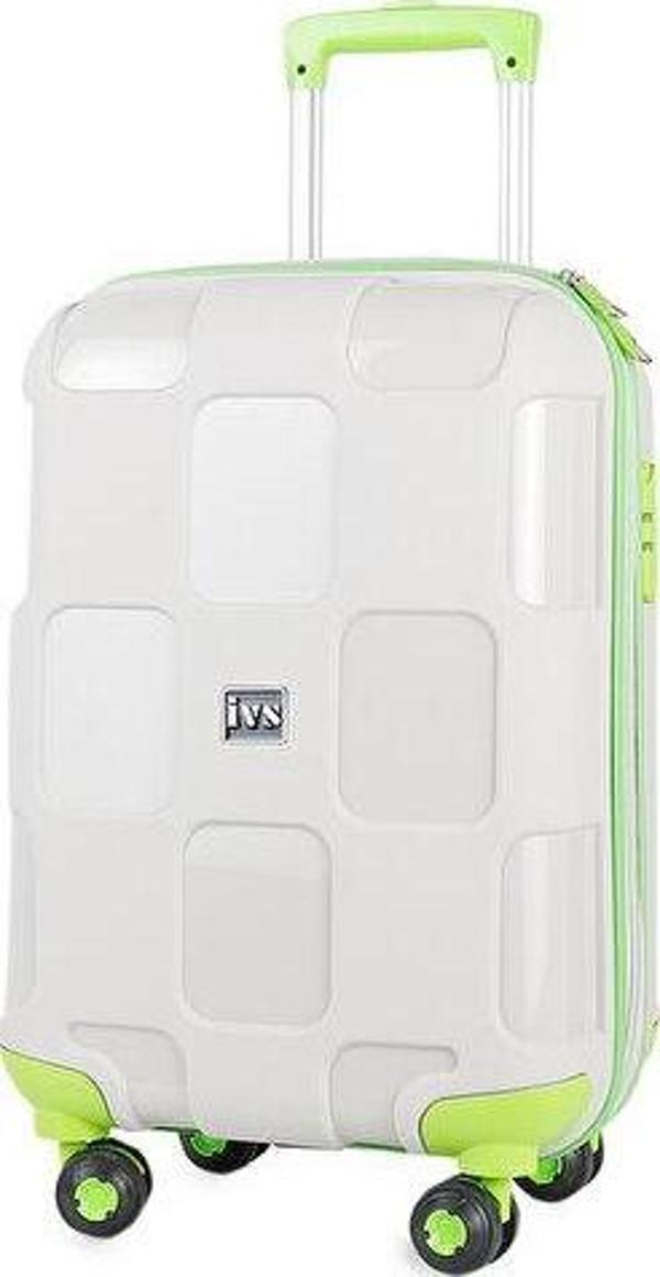 Ivs Bej Yeşil Kare Büyük Boy Büyük Boy Seyahat Çantası PP4040-175-L Bej - Image 1