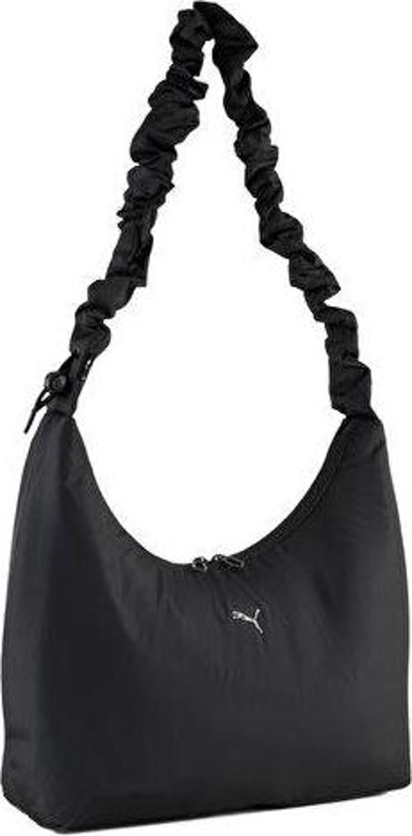 Puma Slouchy Hobo Bag Omuz Çantası-En: 32 cm, Boy: 30 cm, Derinlik: 11 cm 09184504 Siyah - Image 1