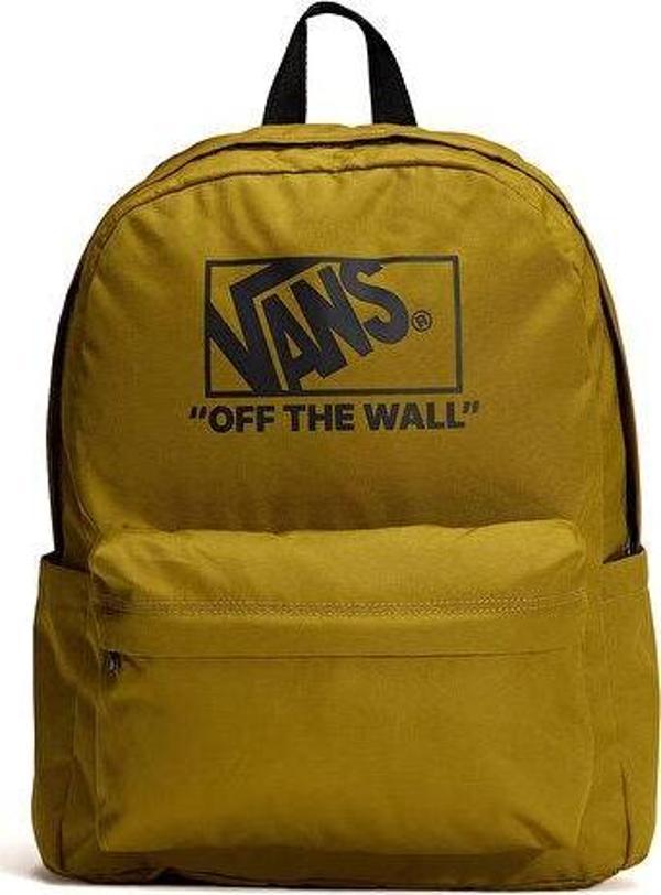 Vans Old Skool Backpack Sırt Çantası-En: 32,4 cm, Boy: 42,5 cm, Derinlik: 12,1 cm VN000H4WEMJ1 Sarı - Image 1