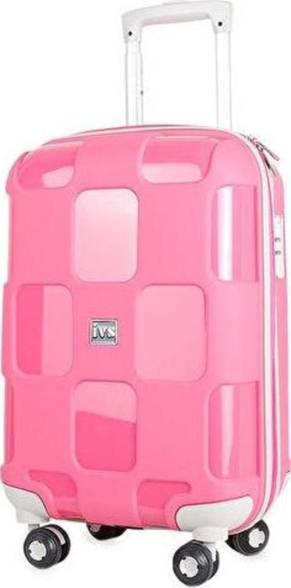 Ivs Fuşya Kare Büyük Boy Büyük Boy Seyahat Çantası PP4040-605-L Pembe - Image 1