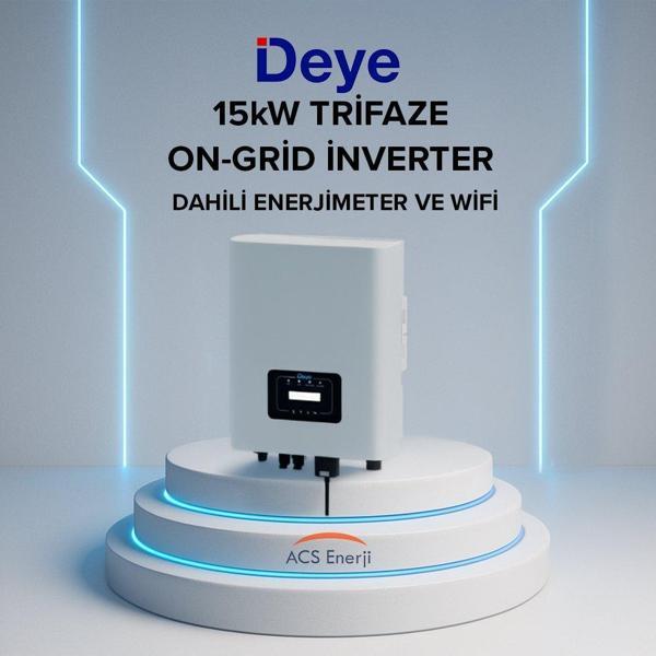 DEYE 15KW ON-GRİD TRİFAZE İNVERTER - Image 1